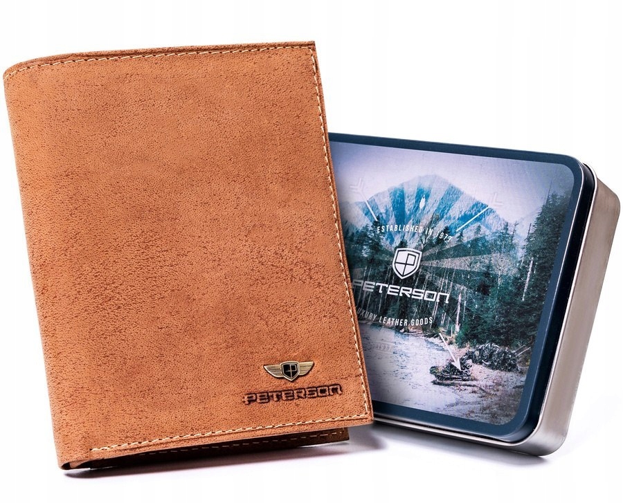 Kožená pánská peněženka na karty Lumarko!