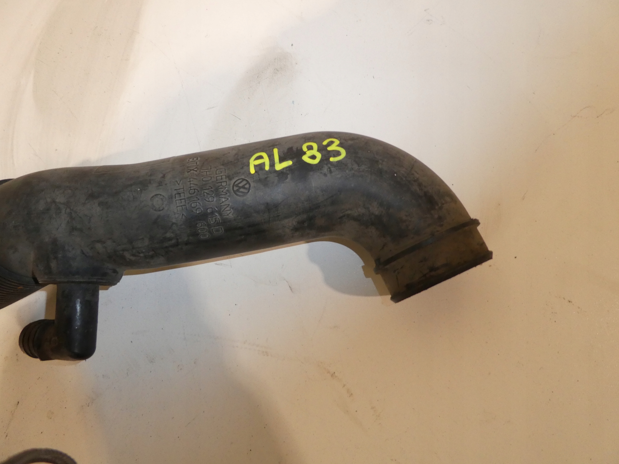 VW T5 rohr OD filter luft 7H0129615D