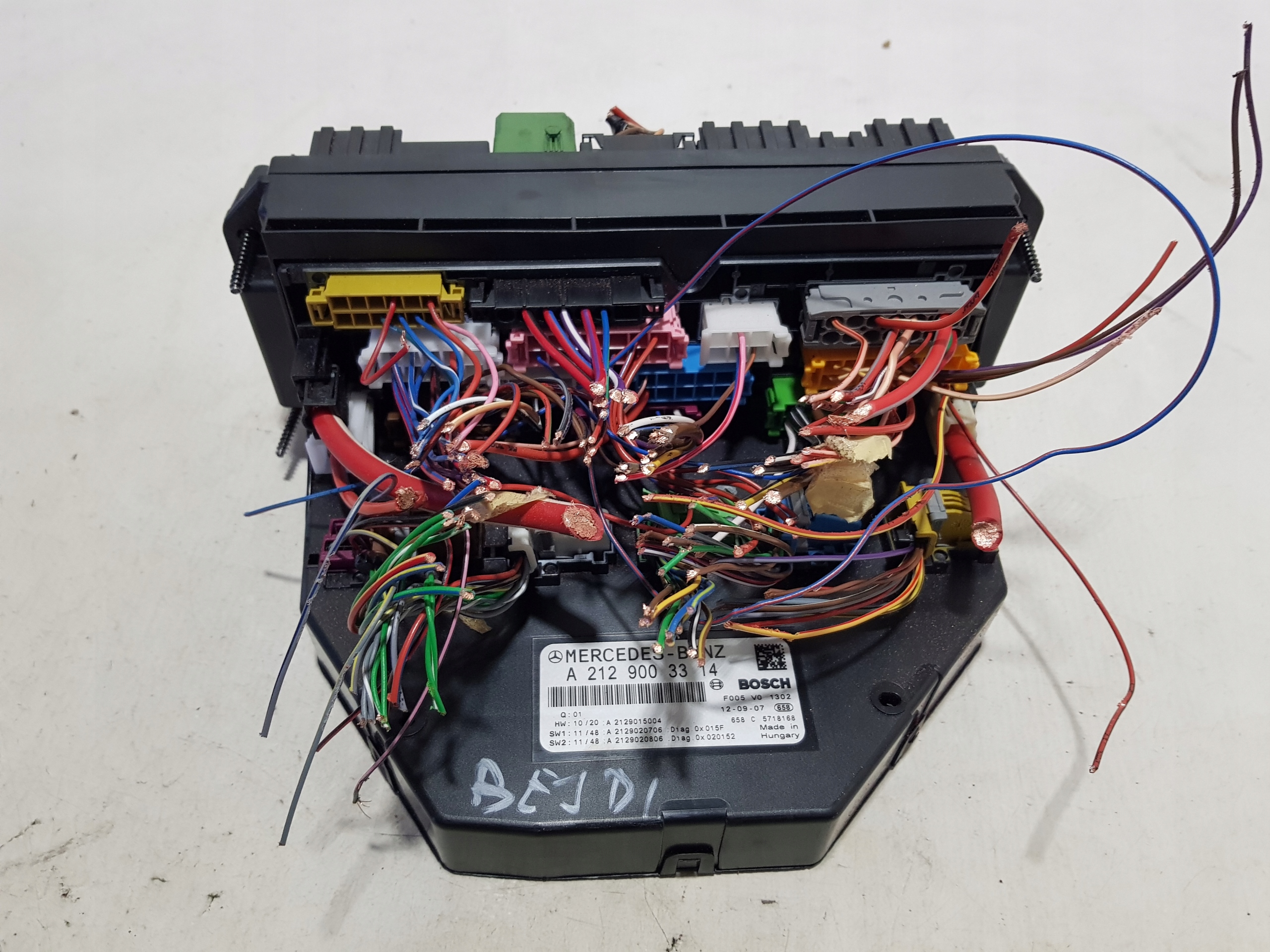MERCEDES W212 W207 control unit module SAM 2129003314
