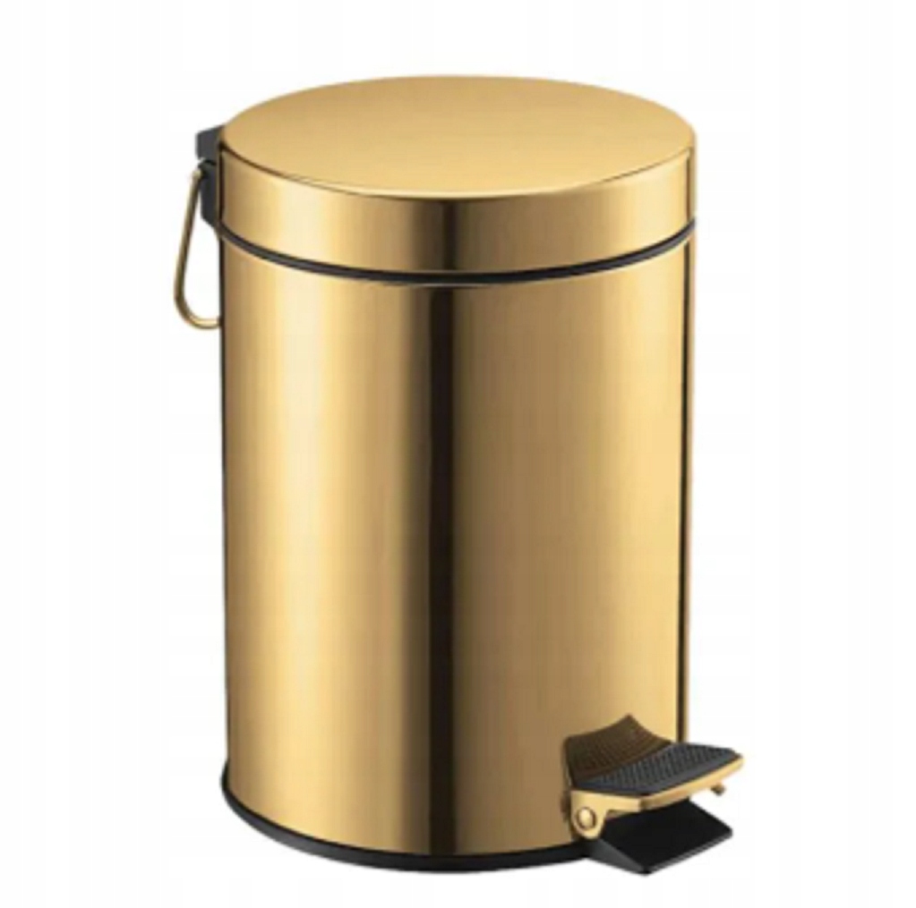 Stella odpadkový koš 3L soft close/ zlatý lesk 20.003-G