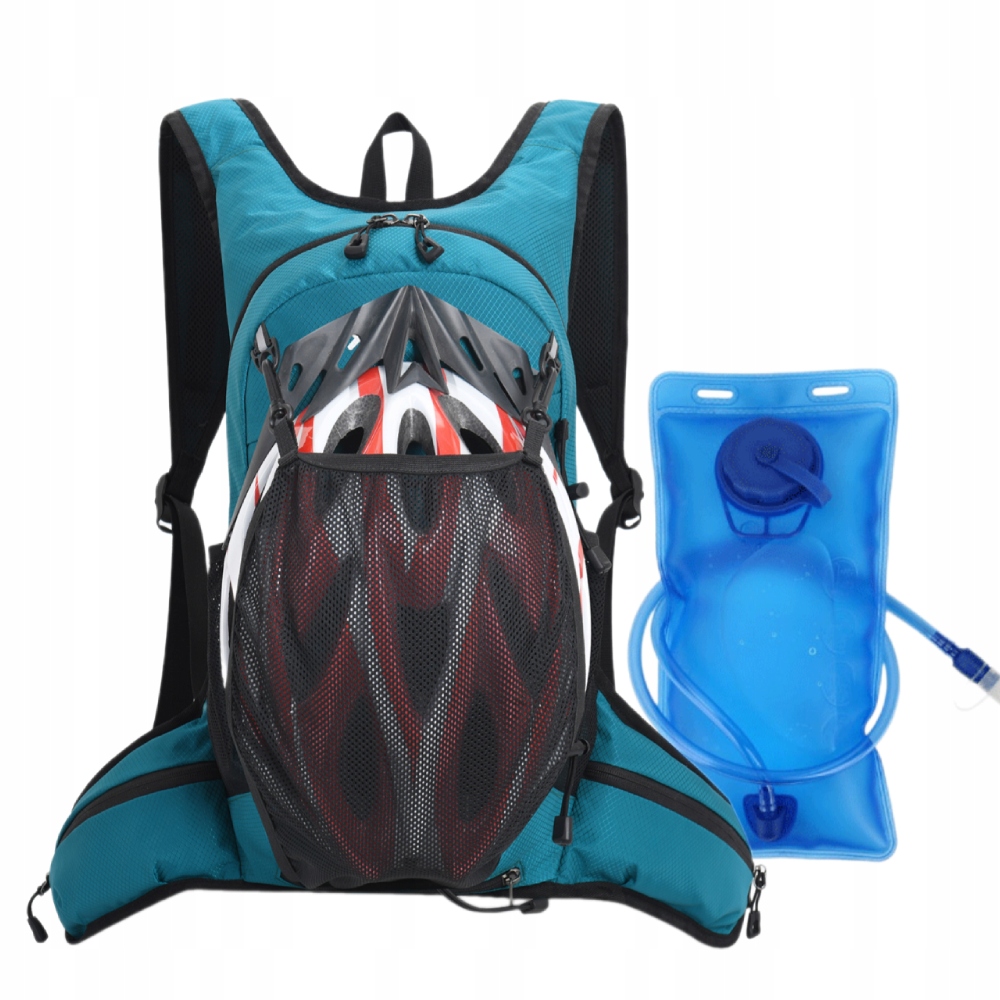 (Jezerní modrá) 20L Vodotěsný turistický batoh 46*9*20 cm, s 2L vodním rezervoárem