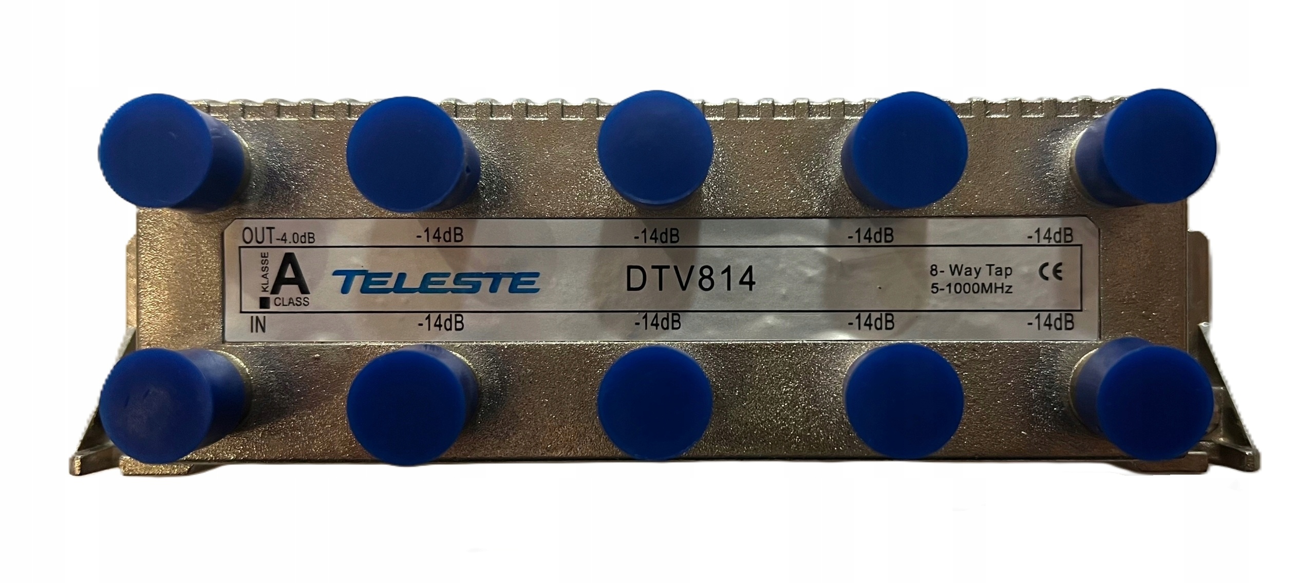 Teleste DTV814 – 8-wyjściowy, 14 dB