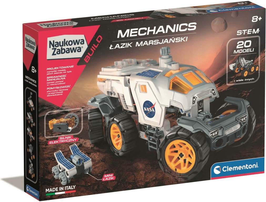 

Laboratorium Mechaniki Clementoni 50729 Łazik