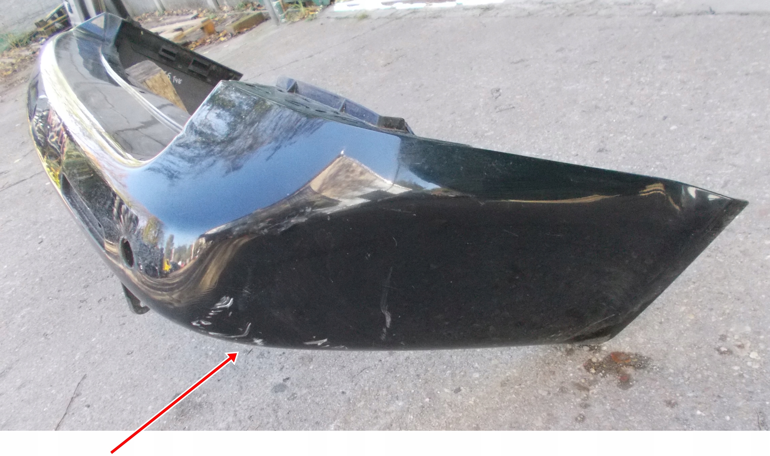 VW T5 bumper rear part below PDC
