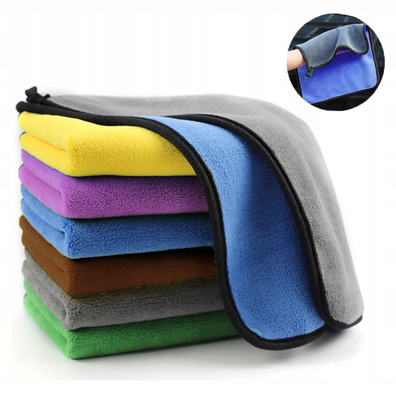 

Ścierka z mikrofibry miękka 40x30 do czyszczenia