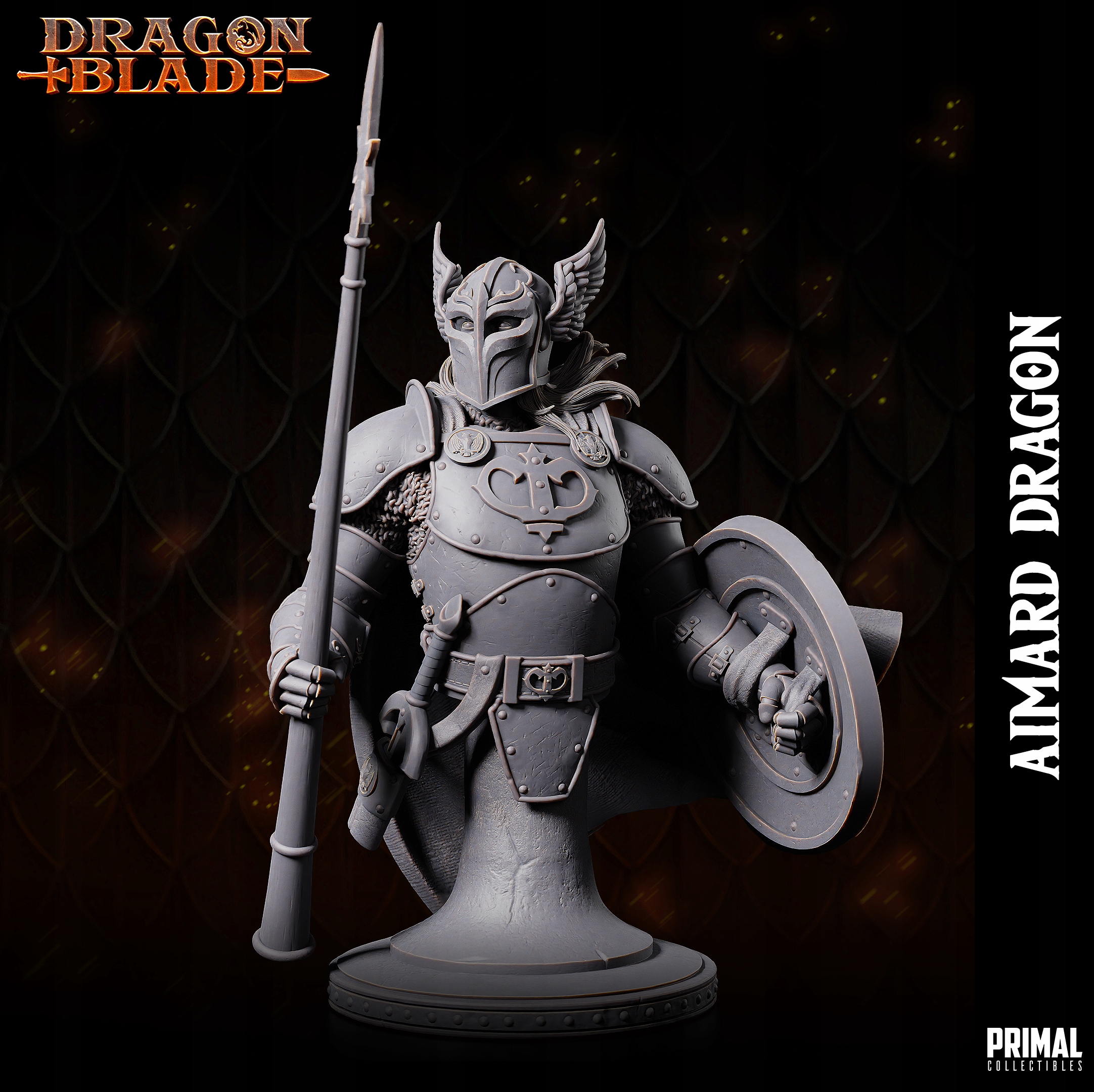 Fighter Aimard Dragon Bust Primal sběratelské předměty