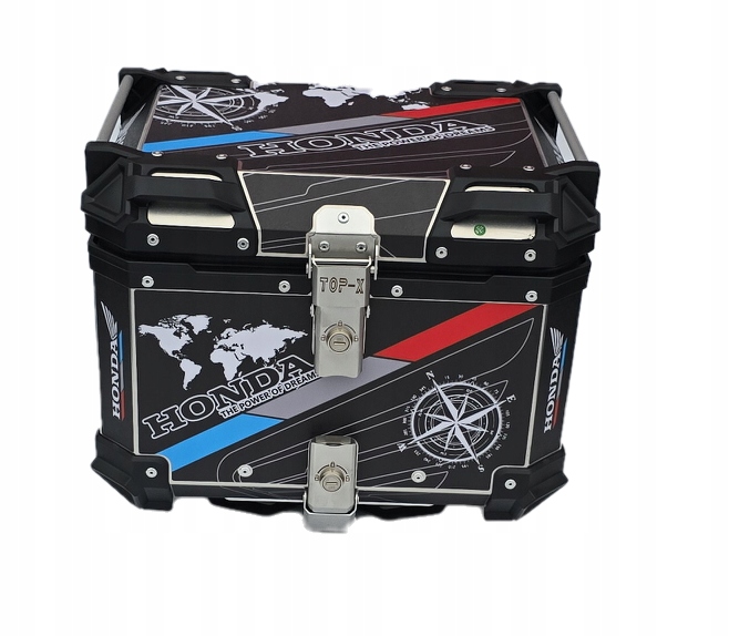 Centrální Kufr Na Motocykl Hliníkový 45 L Honda Cb 500X XL750 X-adv NC750X