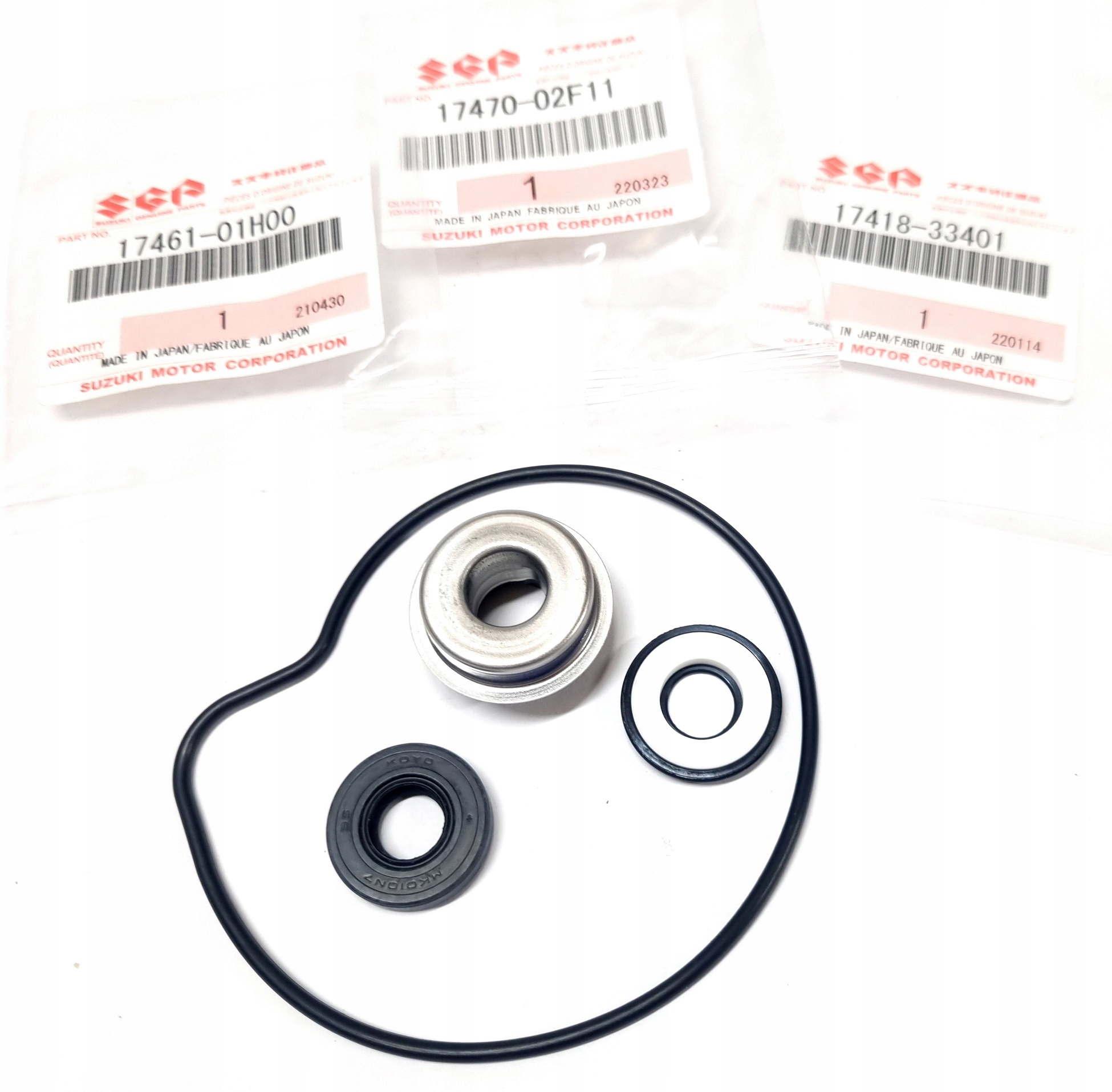 

Zestaw Naprawczy Pompy Wody Suzuki Gsx-r 750 06-17