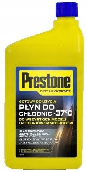 

Prestone Płyn do chłodnic Mieszalny Gotowy -37C 1L