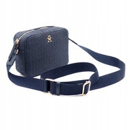 Kabelka Tommy Hilfiger tmavě modrá, malá, klasická kabelka přes rameno (nová)