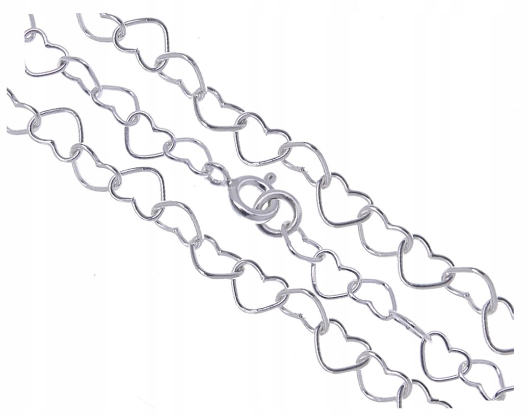 Řetízek Řetízek 4MM Pro Ni Stříbro 925 50cm