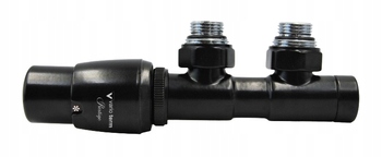 Vario Term Termostatický Set Twins Jednoduchý Čierny Mat