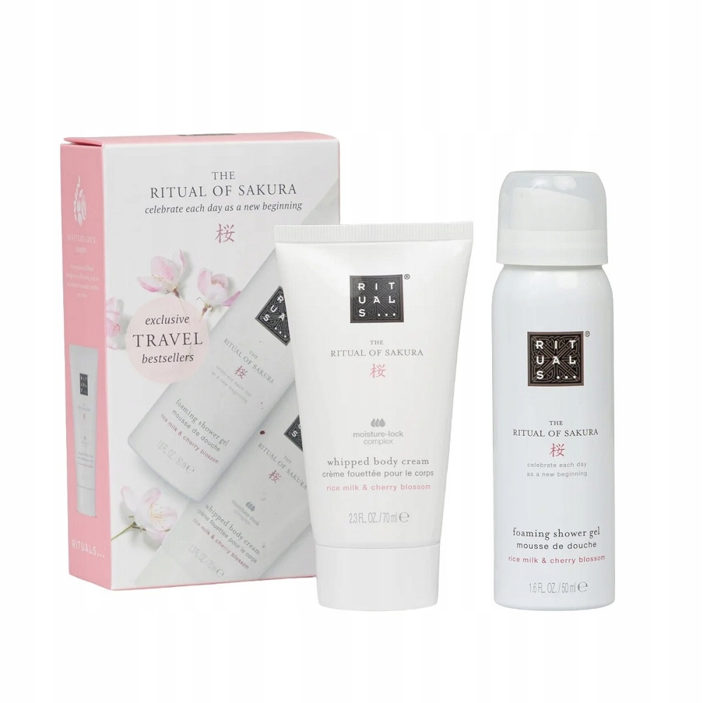 Rituals The Ritual Of Sakura Sprchový Gel 50 ml Tělový Balzám 70 ml