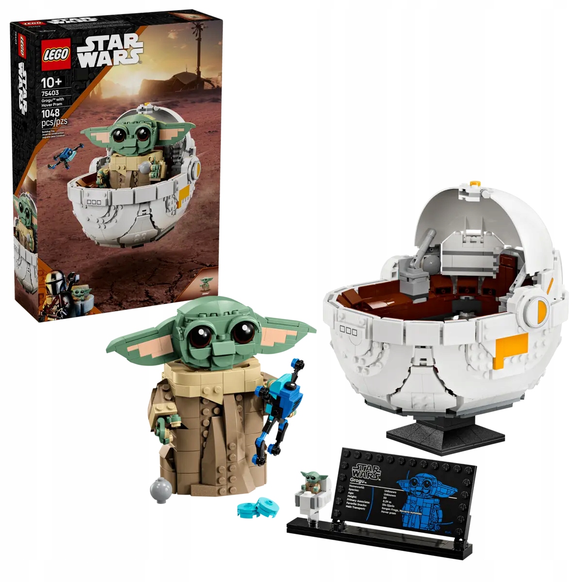 Lego Star Wars 75403 Grogu v kočárku
