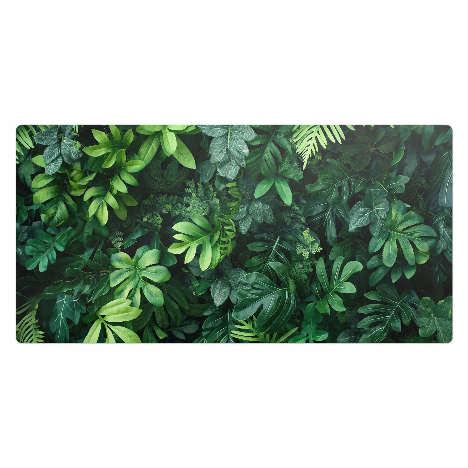 Podložka pod počítačové vybavení Exotické listy v plném rozkvětu 100x50 cm