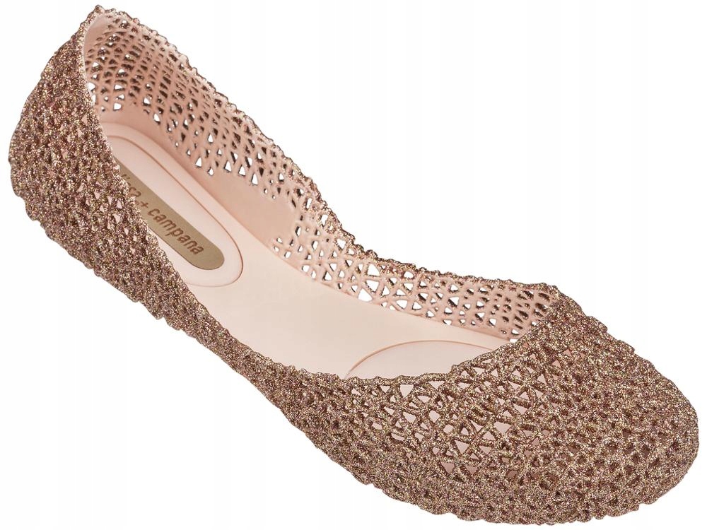 

Baleriny Melissa 31512 Campana Beige Glitter 38