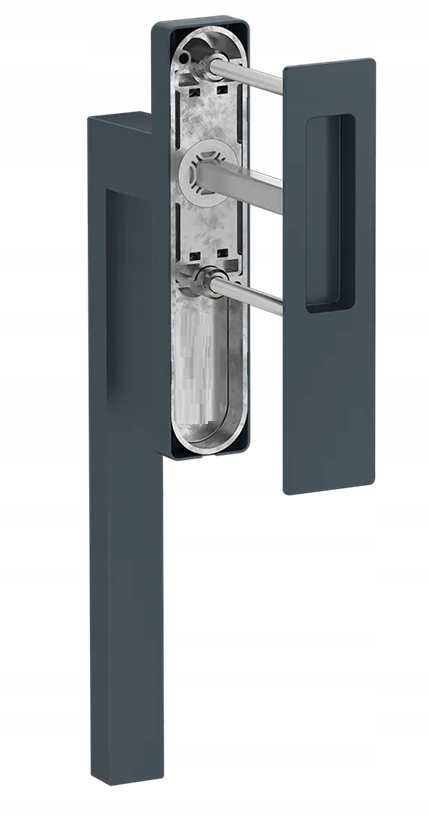 Medos klika pro posuvné dveře Hs s úchytem antracit Ral 7016