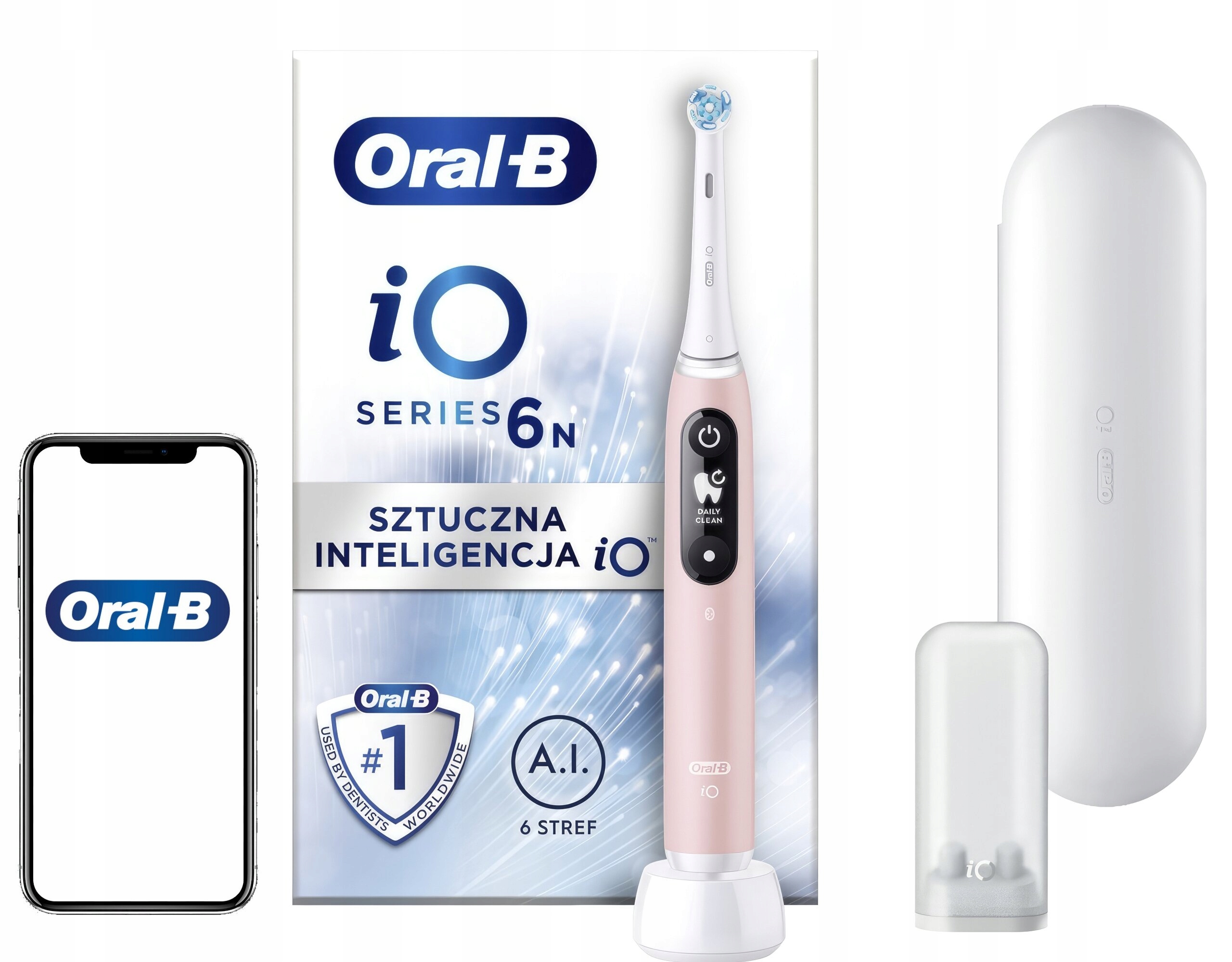 Szczoteczka elektryczna Oral-B iO 6N różowy