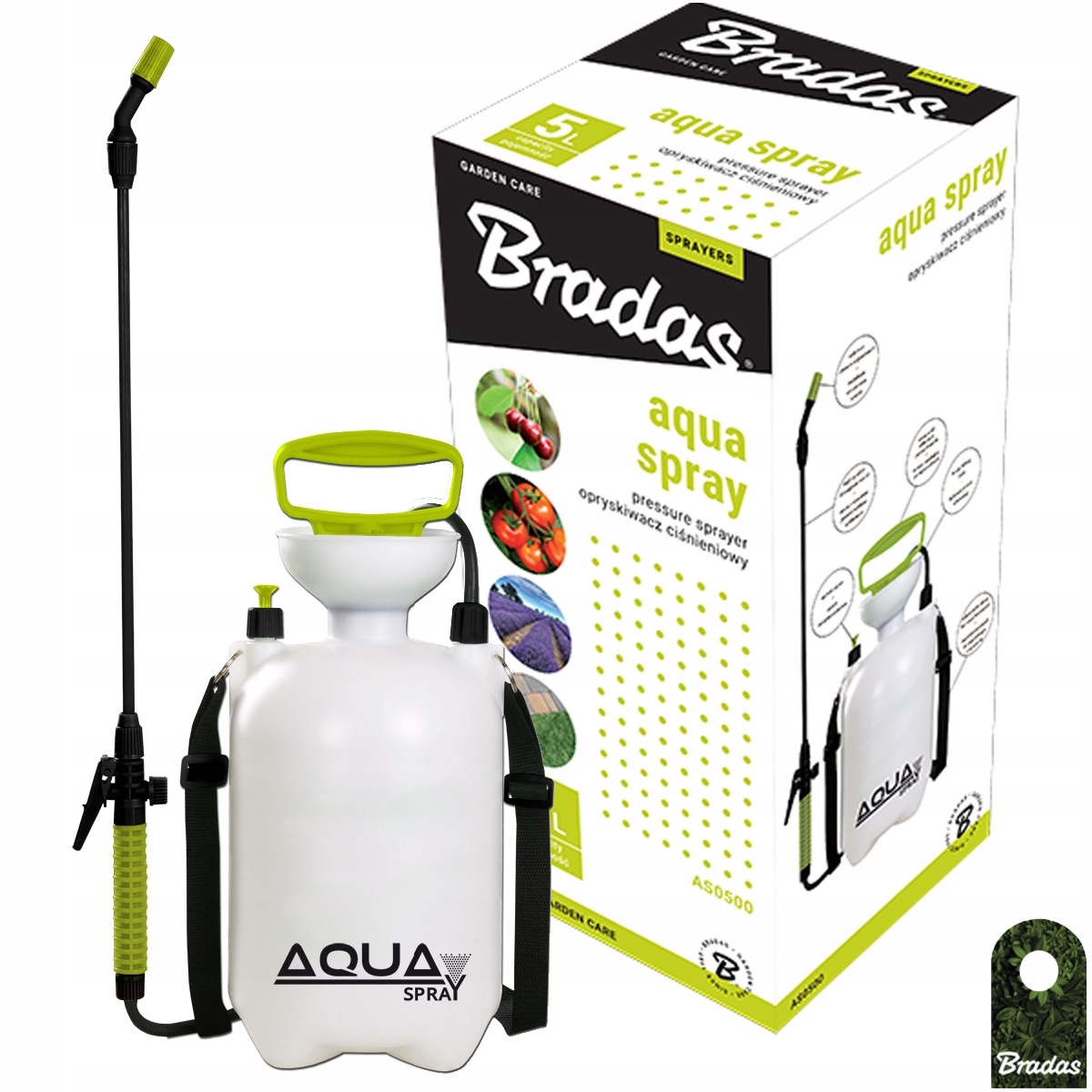 

Opryskiwacz Ciśnieniowy Ręczny Aqua Spray 5 L