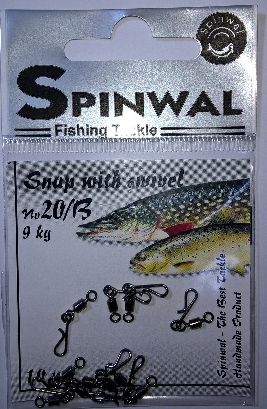 Spinwal Agrafka z krętlikiem walcowym nr.20/B 9kg