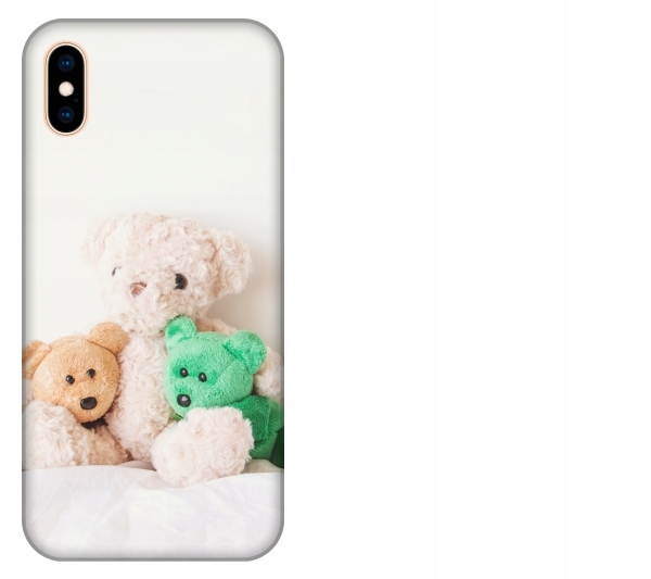 

Etui pokrowiec iPhone Xs Max Misie pluszowe