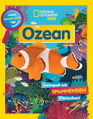 Ozean. LernspaSs mit spannenden Tiersuchen! Entdecke mehr als 250 Meeresbew