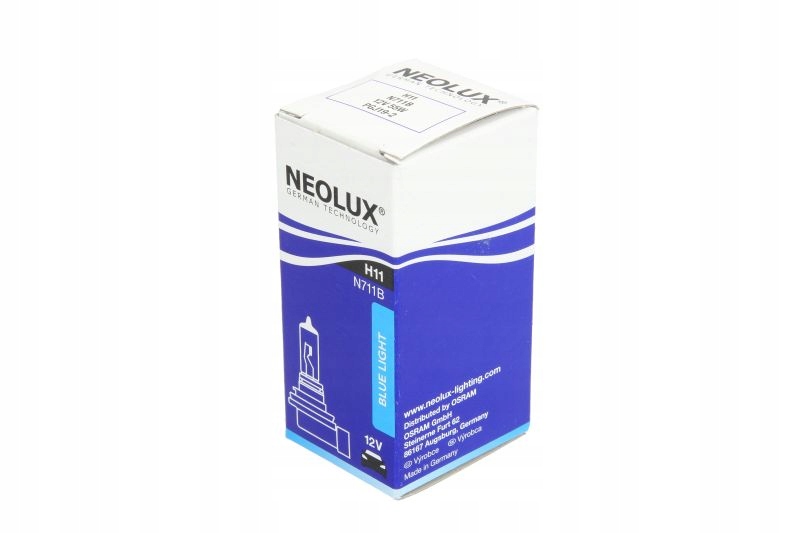 Żarówka (Karton 1szt.) H11 12V 55W Pgj 19-2 Blue Light Neolux