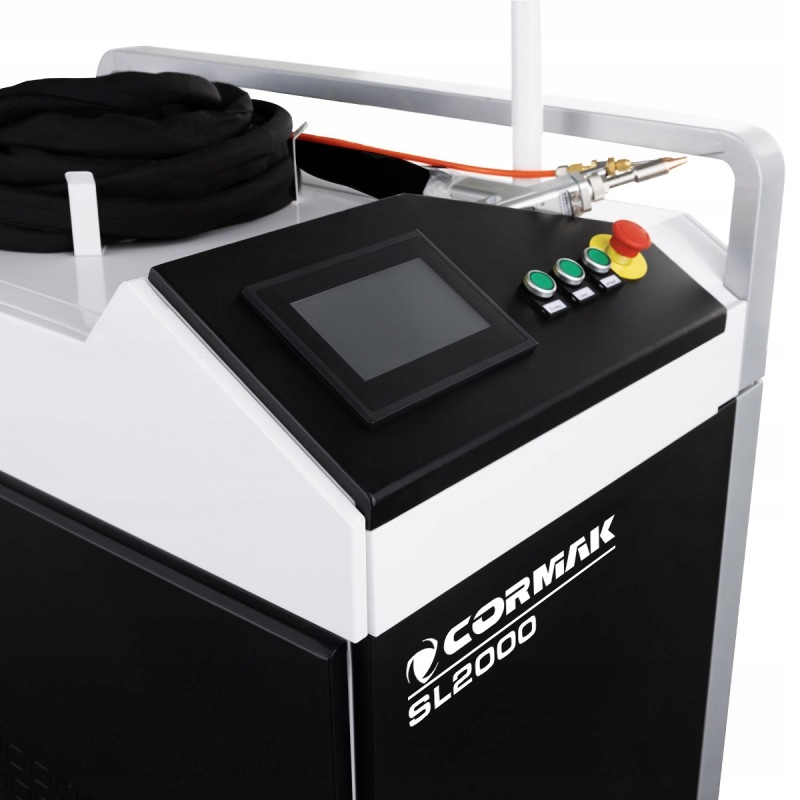 2000W CORMAK SPAWARKA LASEROWA 3w1 RĘCZNA CZYSZCZARKA ZGRZEWARKA PROMOCJA Model SL2000 3w1+