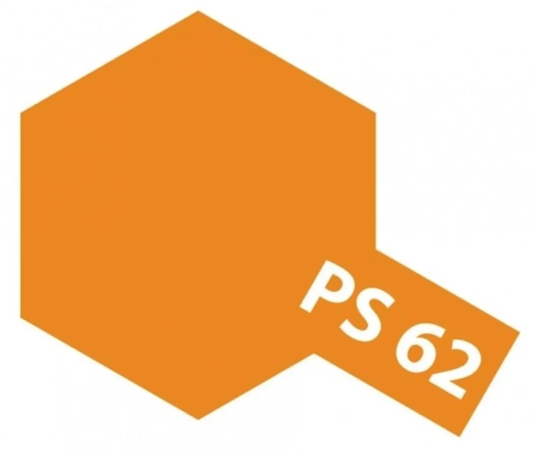 Spray PS-62 Pure Orange Gloss 100ml Tamiya 86062