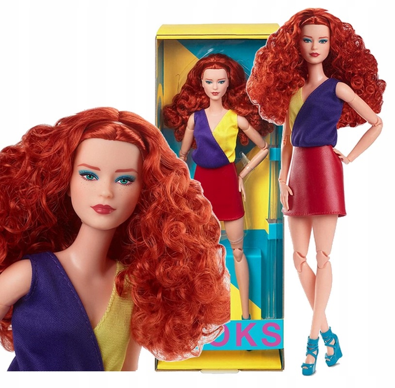 

Lalka Barbie Signature Looks Doll nr13 HJW80