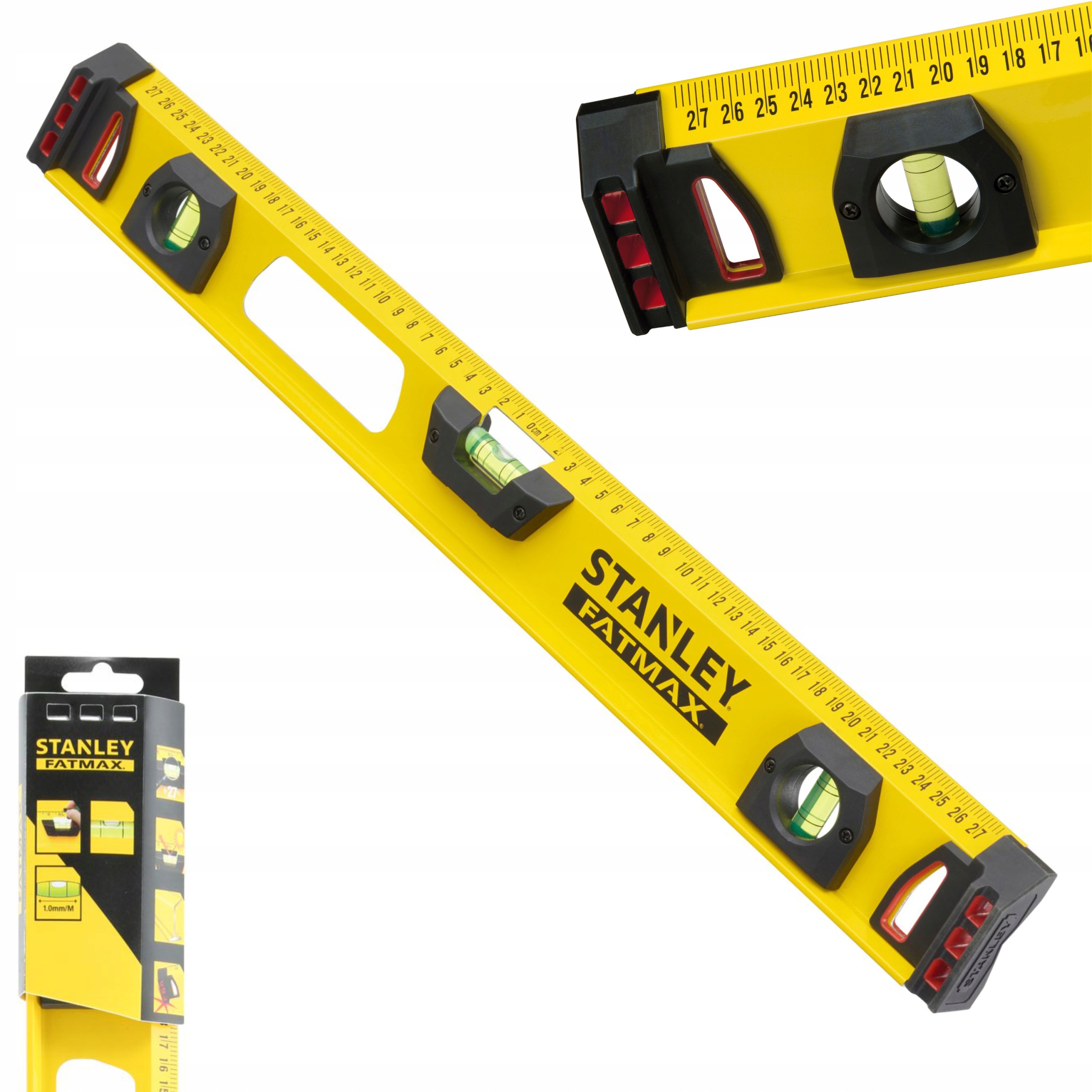 

Stanley 43-553 Poziomica I-beam 60cm 3 Libele