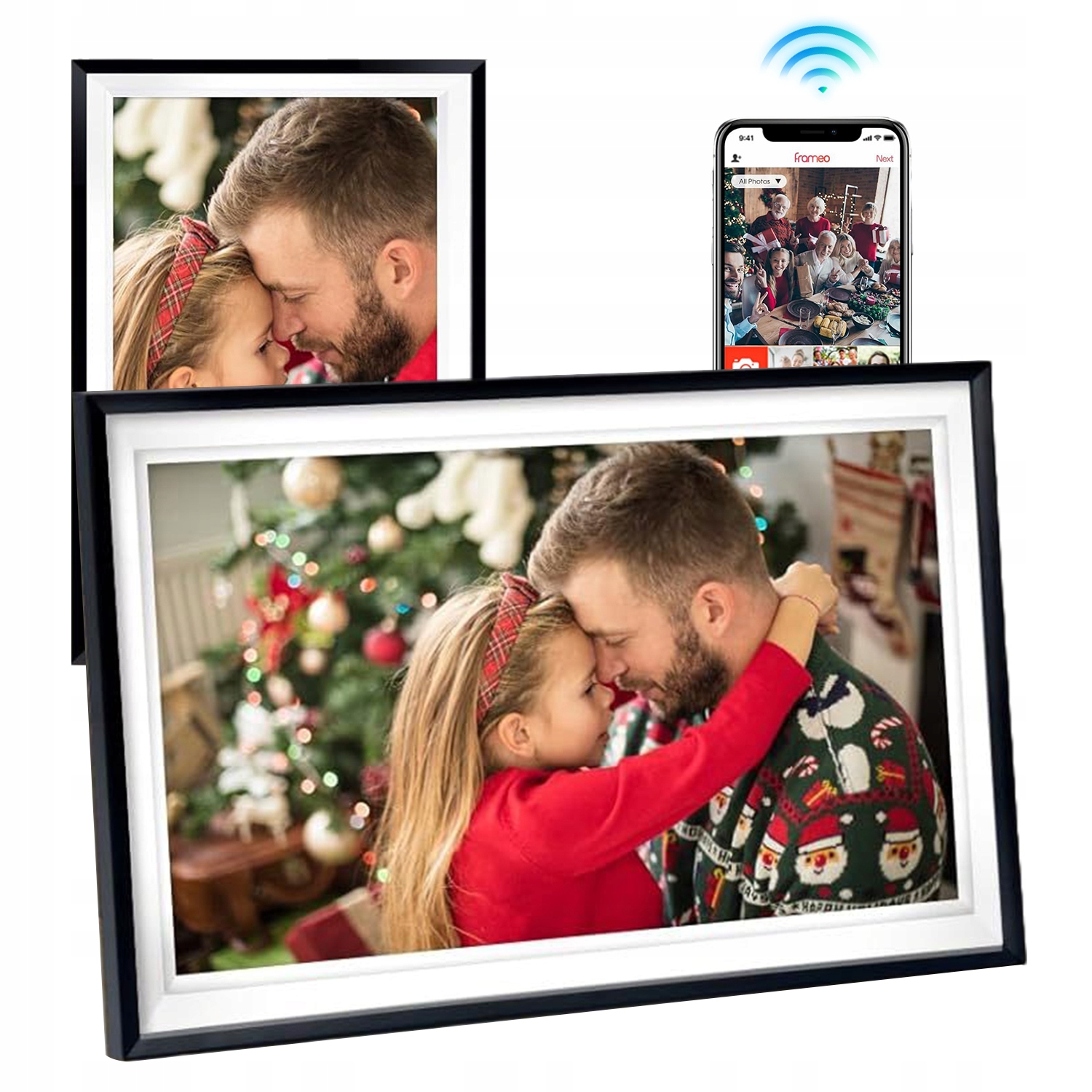 Rámeček 156 Wifi Full Hd 32GB S Dotykem A Aplikací Frameo