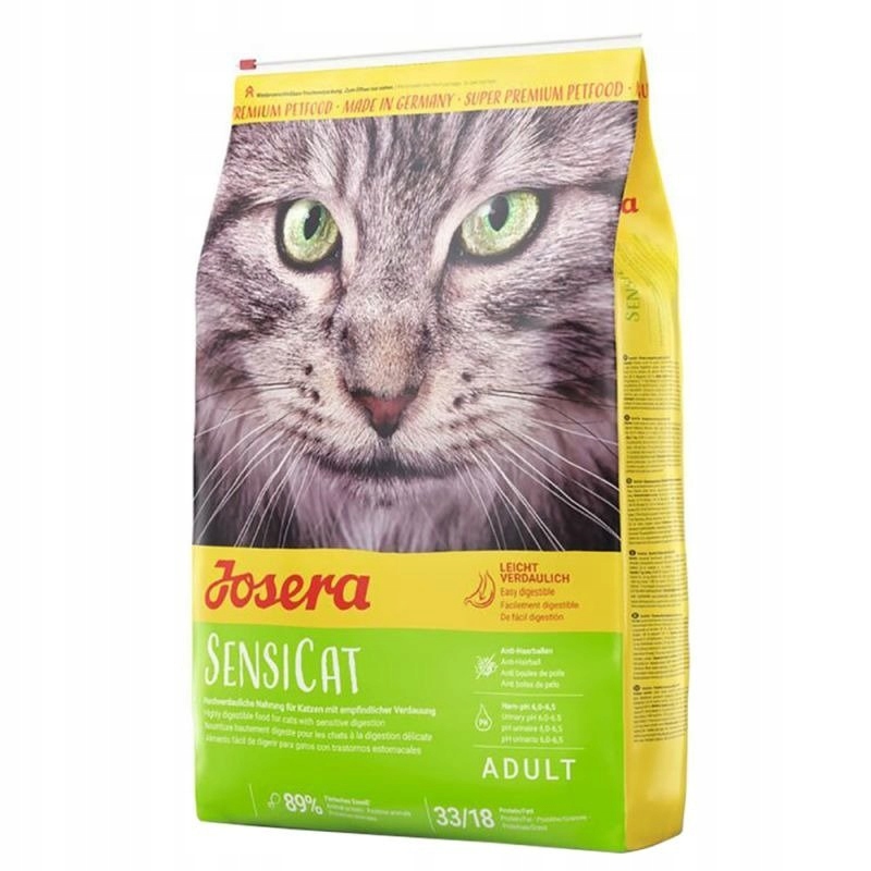 Josera SensiCat sucha karma dla wrażliwych kotów 10 kg