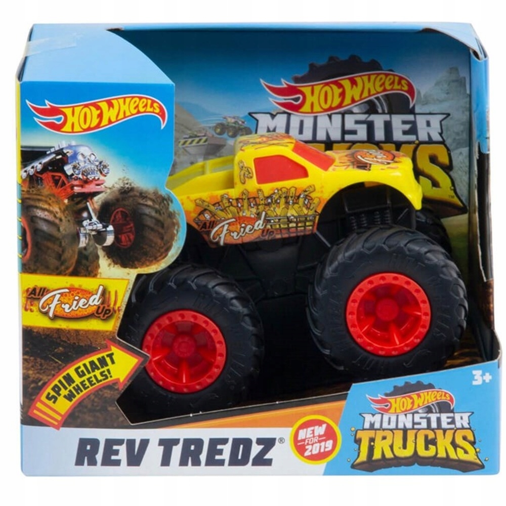 

Hot Wheels Monster Truck Pojazd All Fried Up
