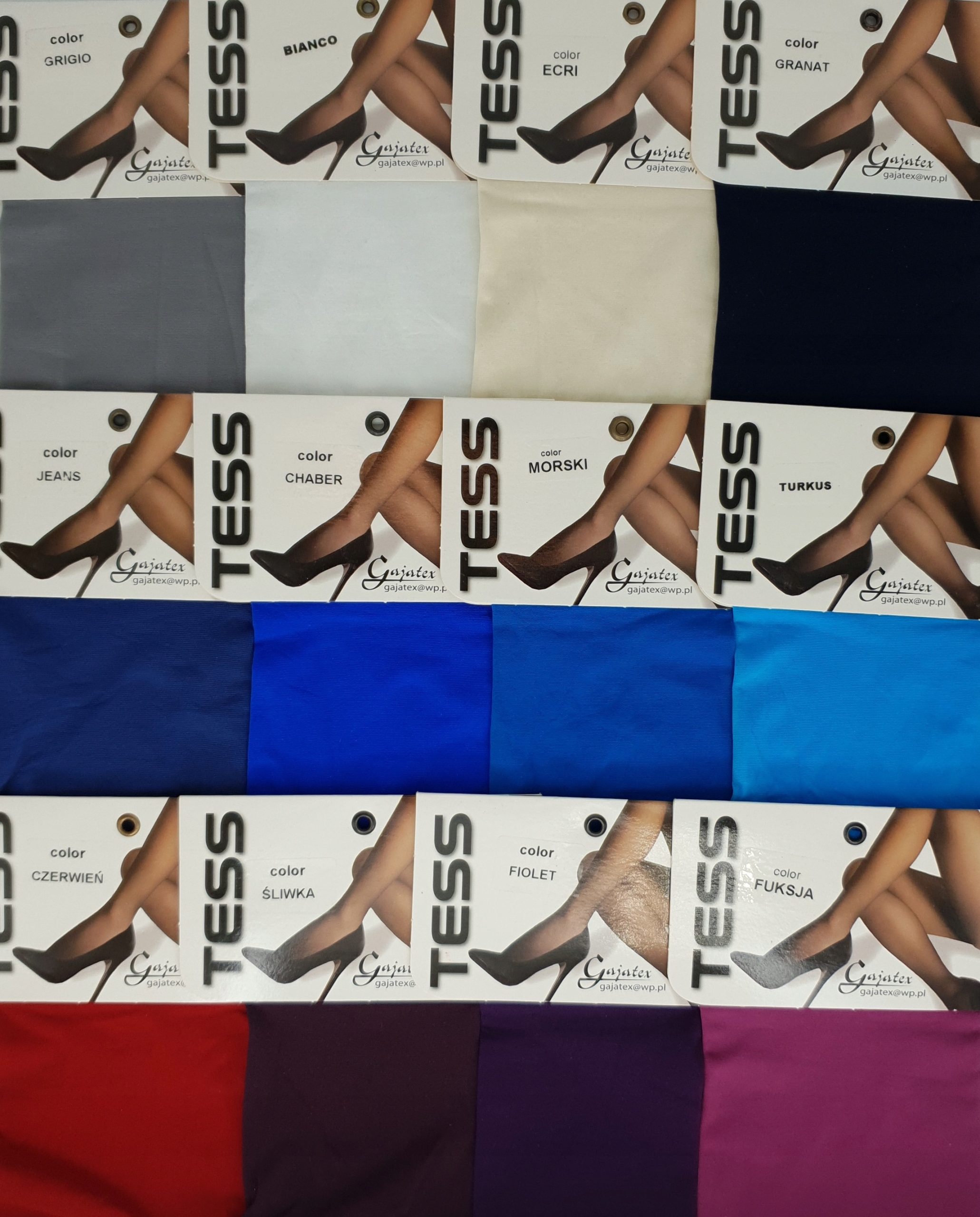 Rajstopy MIKROFIBRA 60 DEN TESS EKRI ECRU KREMOWE Marka Inna marka