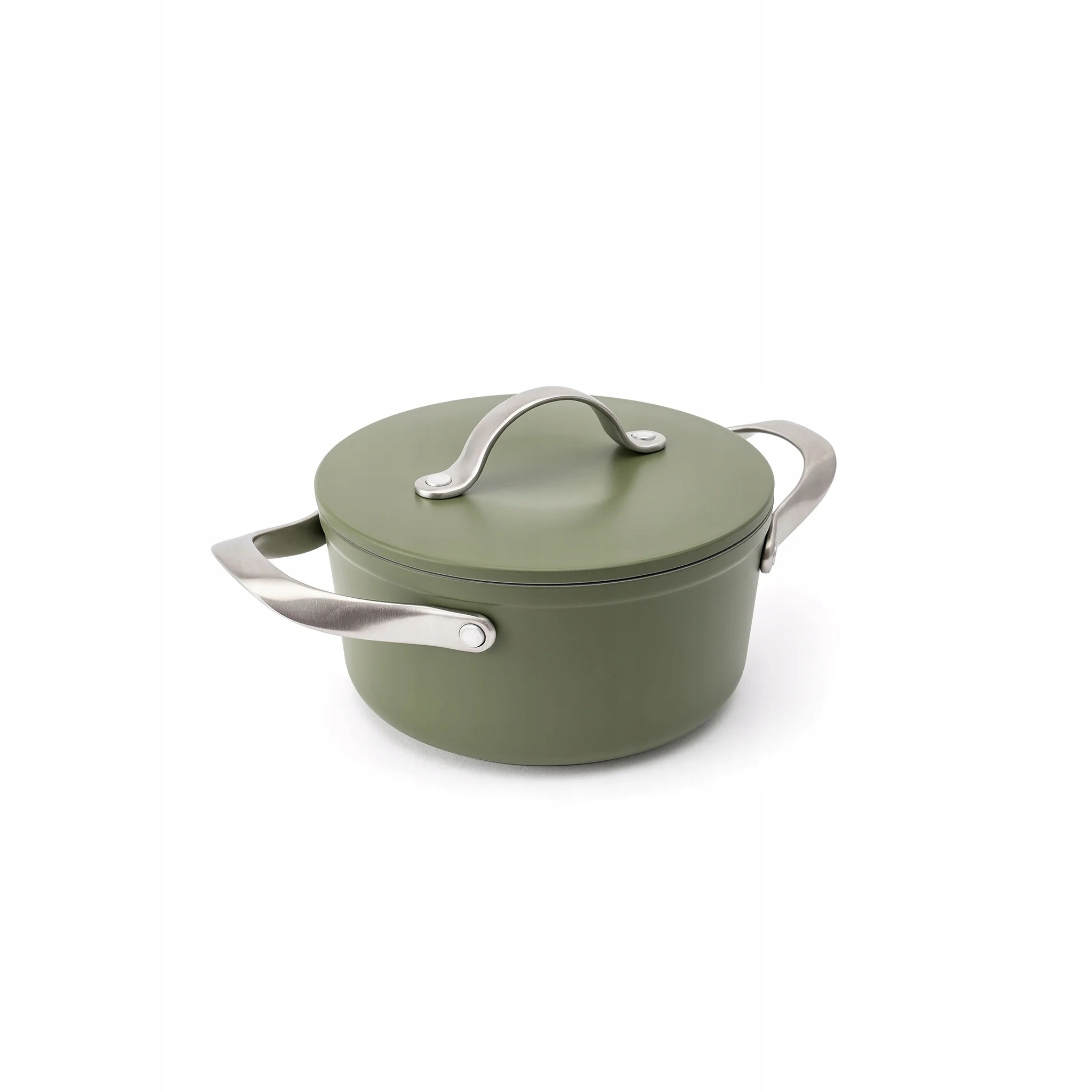 Elmich Nepřilnavý keramický hrnec Zen Ø 18 cm (2 l) olivově zelená