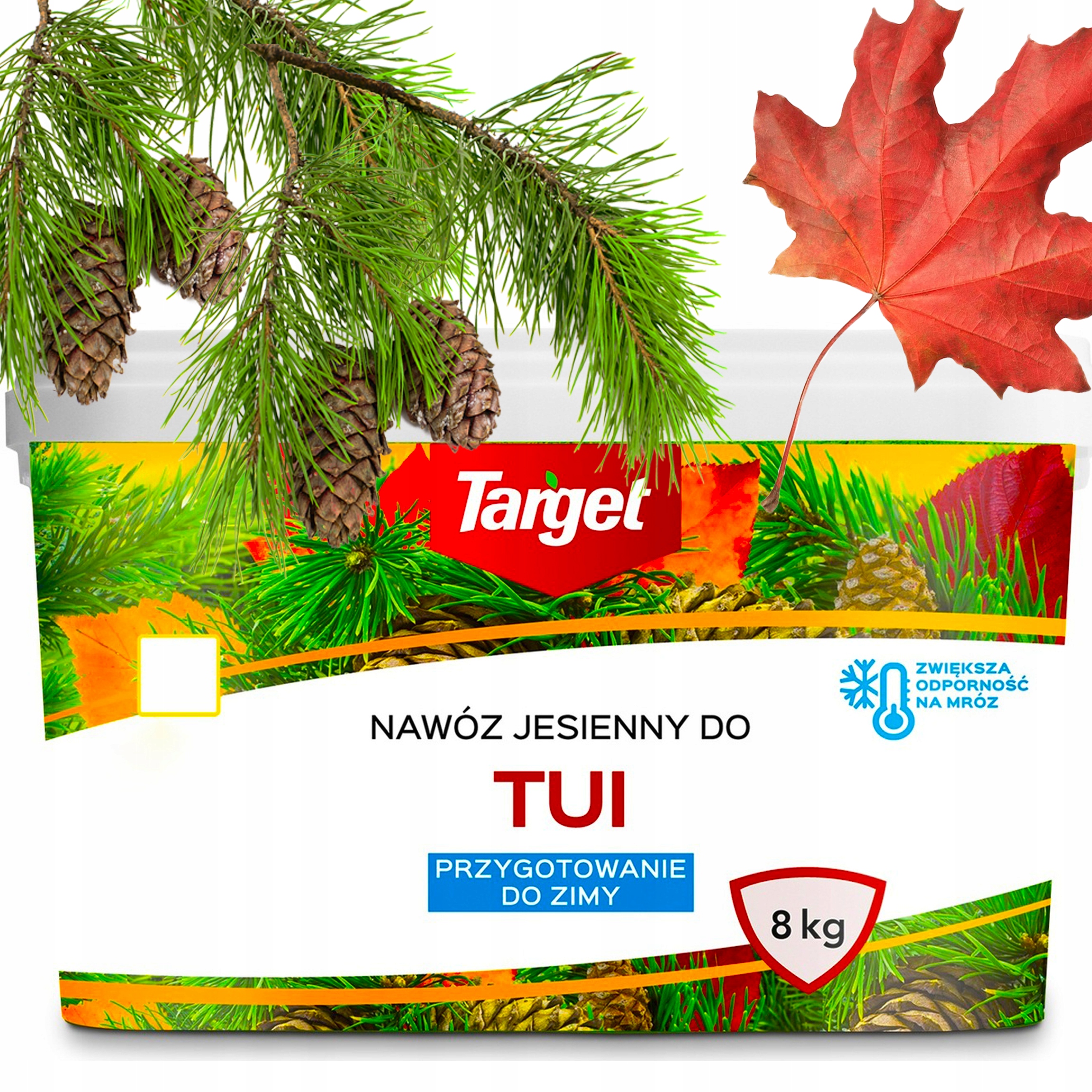 Target Podzimní Hnojivo Pro Tuji Tui Cypřiše Před Zimou, 8 Kg