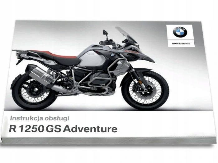 BMW R 1250 GS Adventure Motocykl Instrukcja Obsług