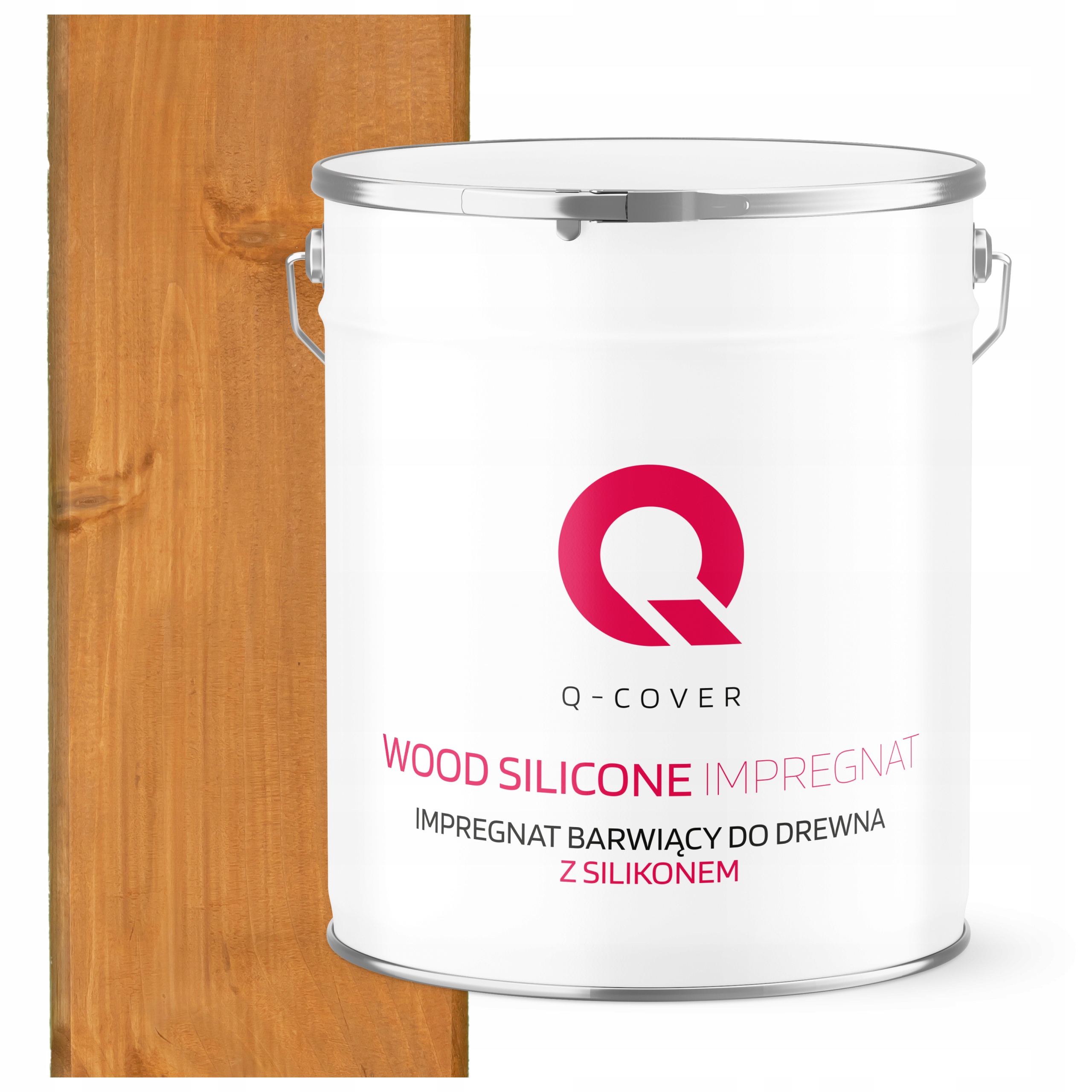 Impregnat Na Dřevo Extra Barva Se Silikonem Chránící Barvy Trvalý Uv Dub 5L