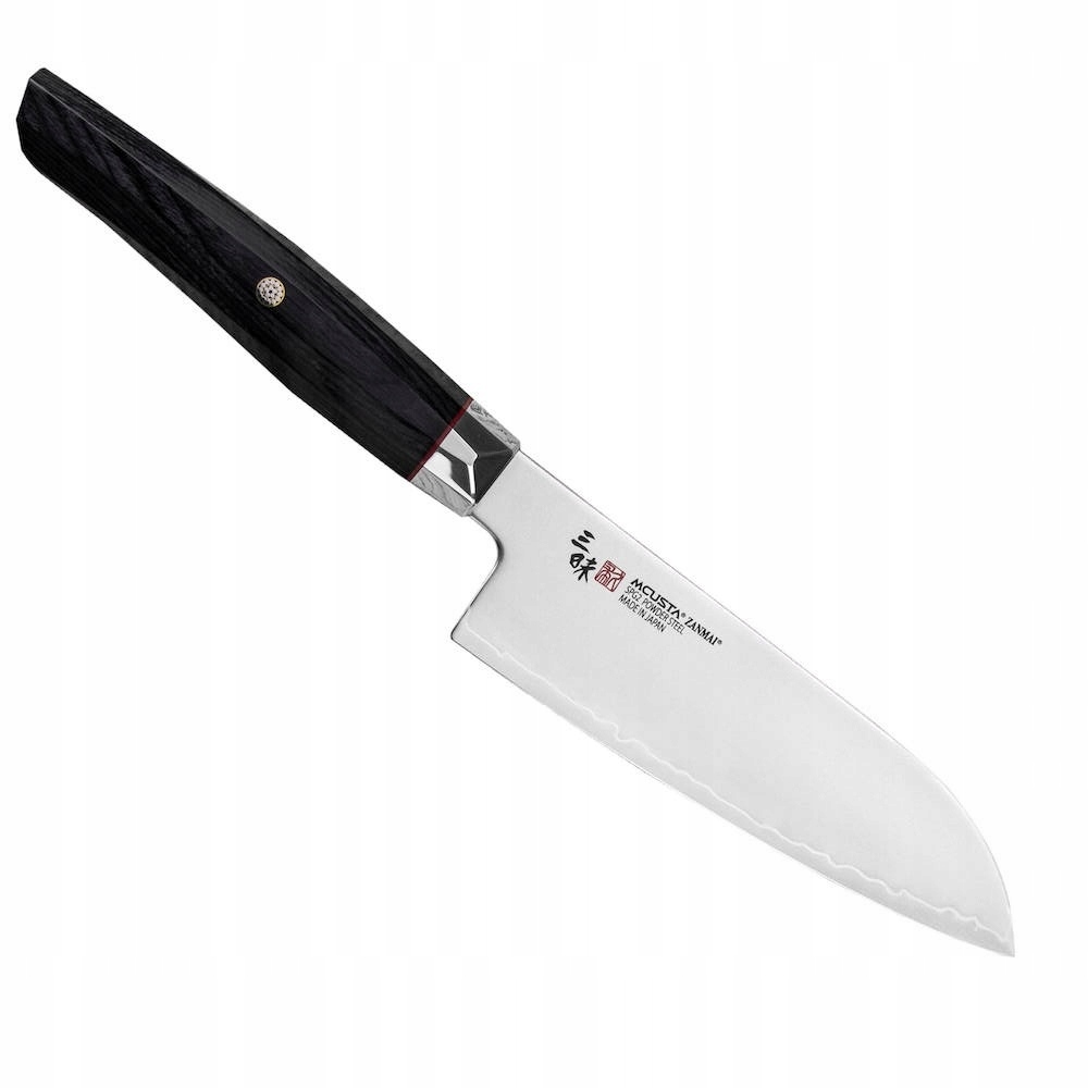 Mcusta Zanmai Revolution SPG2 Japonský nôž Santoku na zeleninu 61 Hrc 15 cm