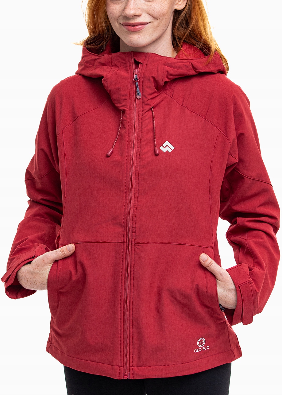 Alpinus Dámská softshellová zapínací bunda s kapucí, sportovní vel. L