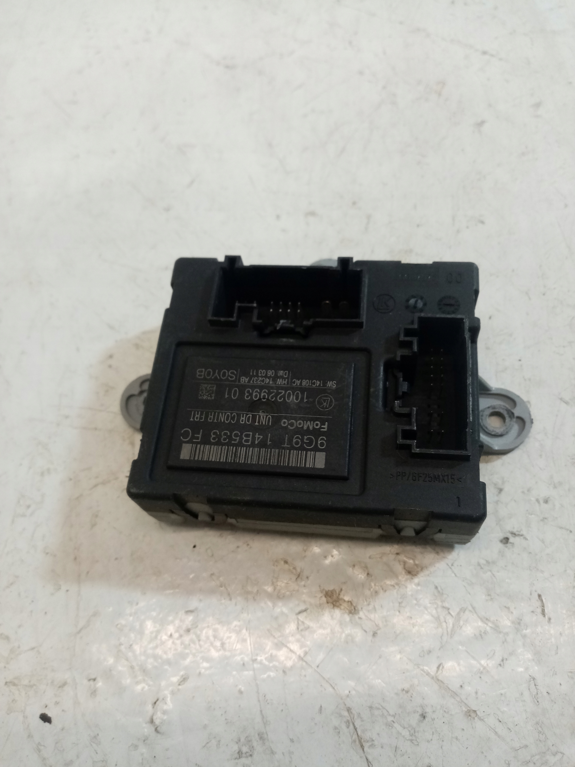 module control unit door left front FORD MONDEO MK 4 9G9T14B533FC