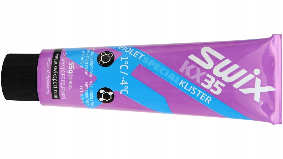 Klister do nart biegowych KX35 Violet Special Swix +1/-4