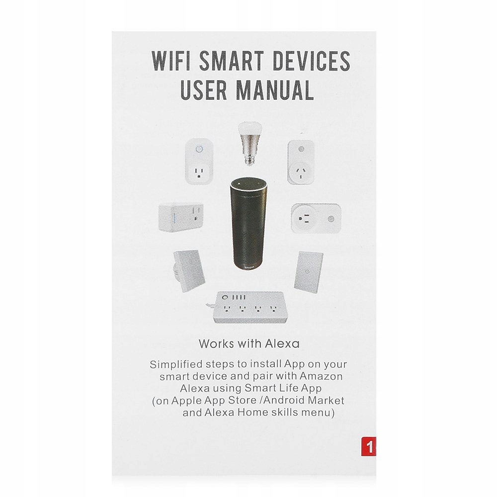 LISTWA ZASILAJĄCA PRZEDŁUŻACZ USB WIFI ALEXA UK Typ listwowy