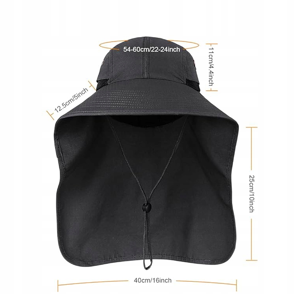 kapelusz turystyczny na słońce modny wygodny roam rozm l/xl Ochrona UV. Rozmiar (obwód głowy w cm) uniwersalny