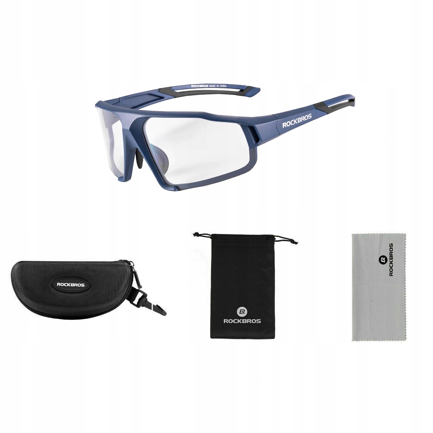 Rockbros okulary sportowe z fotochromem SP216BL