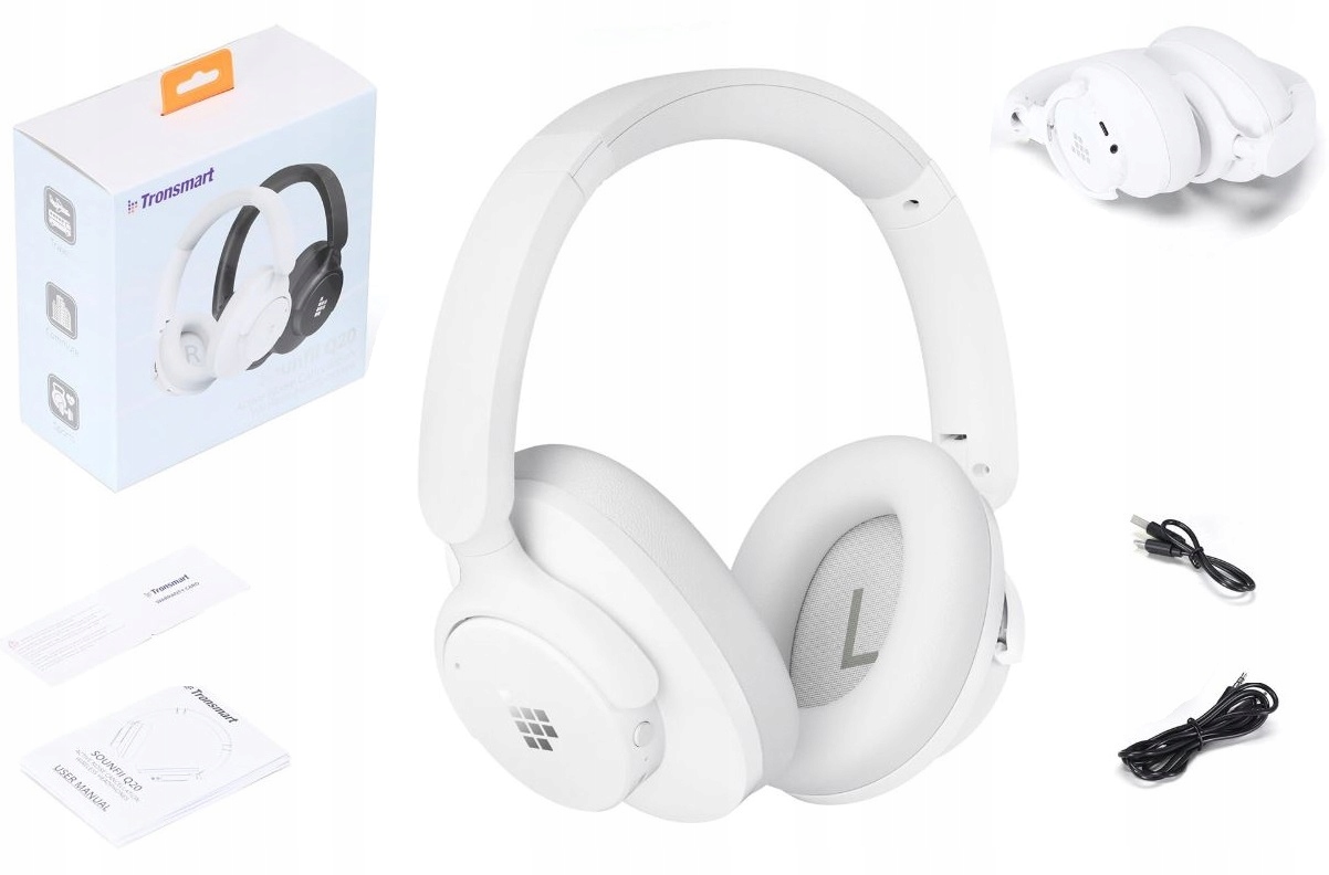 Tronsmart Q20 Anc Bt – Prémiový zvuk, Silný bas, Top Komfort!