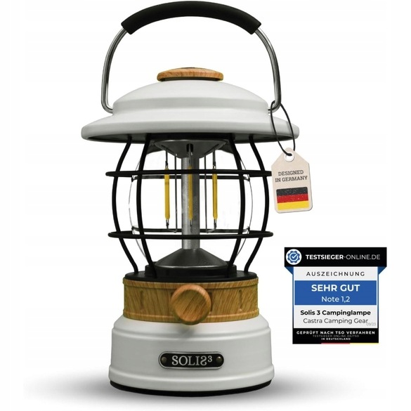 Lampa Kempingowa Castra Camping Gear Solis 3 8000mAh