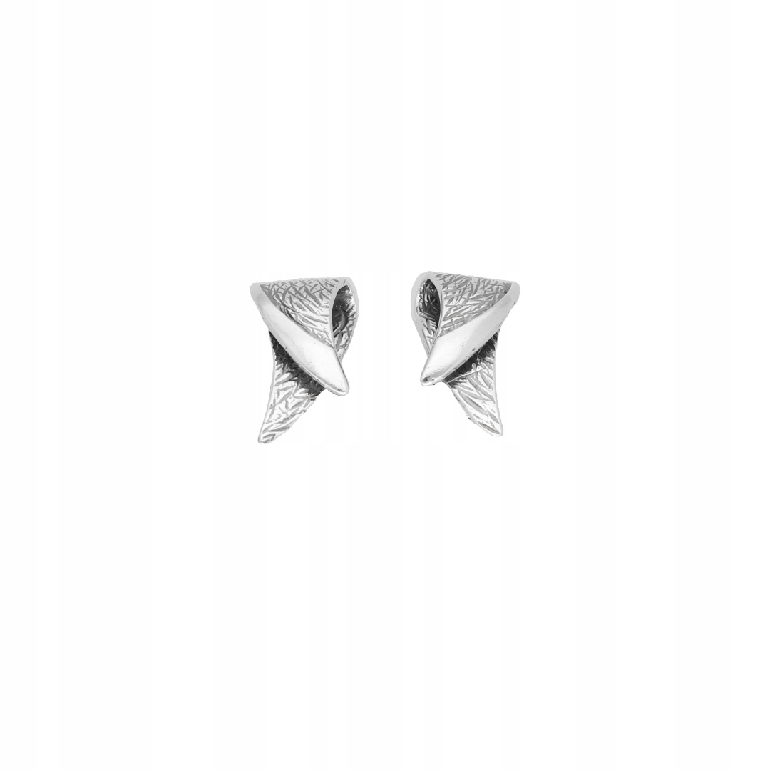 Oxidované stříbro volánkové spony