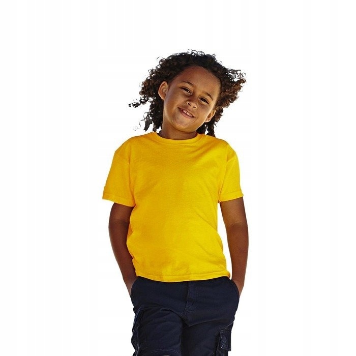 Детская футболка футболка - WF C желтый 128